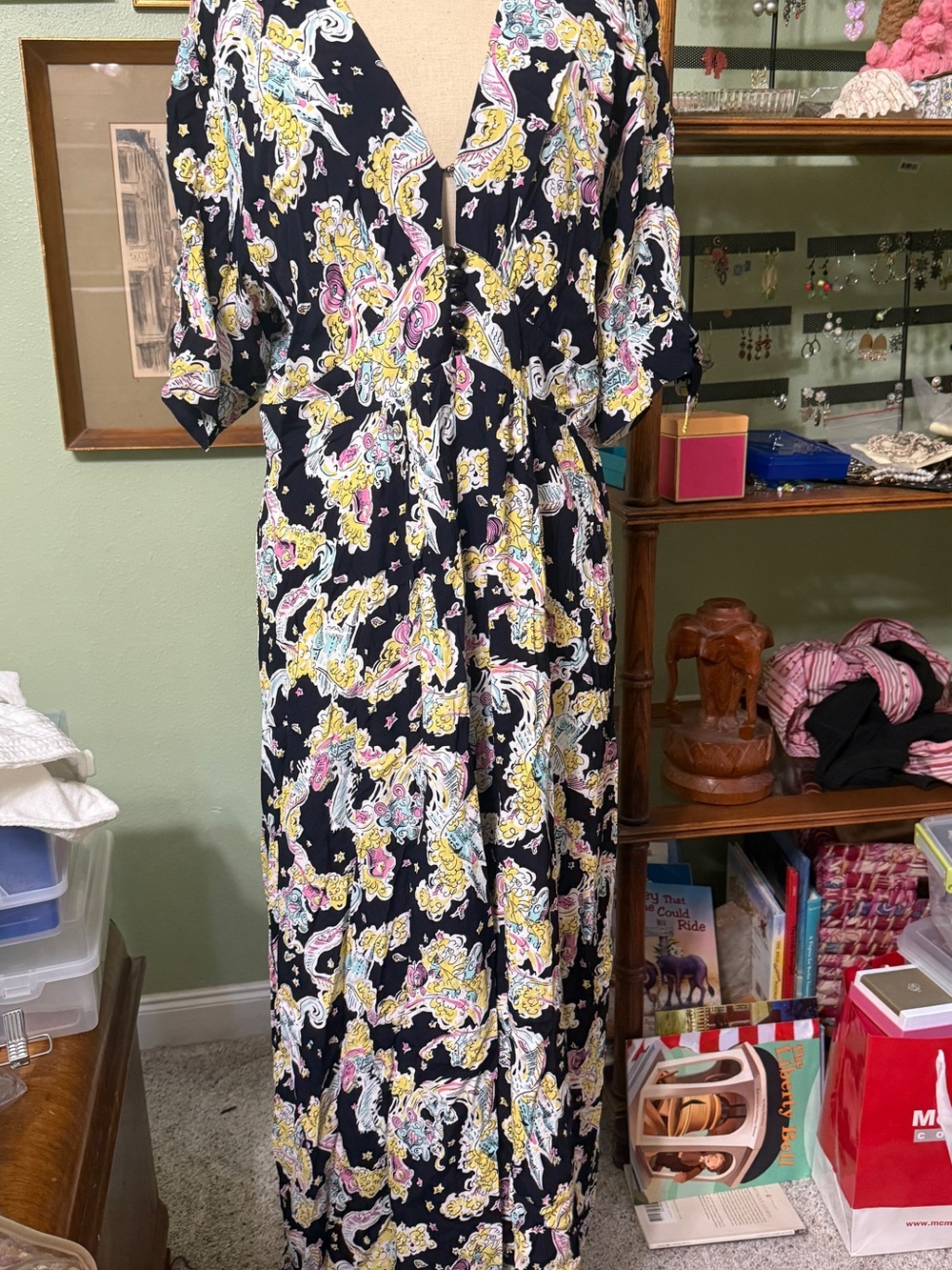 Size 20 Anastasia Gown - Cinderella Print